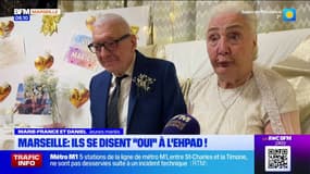 Marseille : ils se disent " Oui " à l'EHPAD ! 