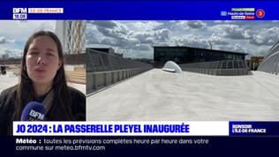 JO Paris 2024: la passerelle Pleyel inaugurée ce jeudi