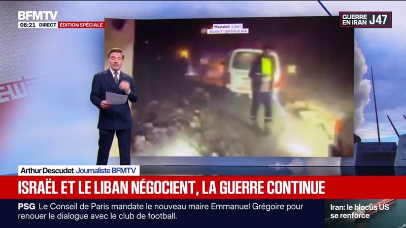 Plusieurs morts, bâtiments détruits, véhicule bombardé... Israël et le Liban continuent de s'affronter