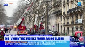 Paris: un incendie se déclare dans un immeuble du 16e arrondissement