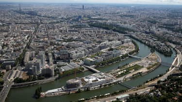 Vue de Boulogne-Billancourt.