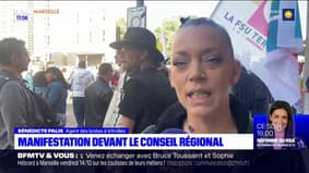 Marseille: les agents du conseil régional en grève