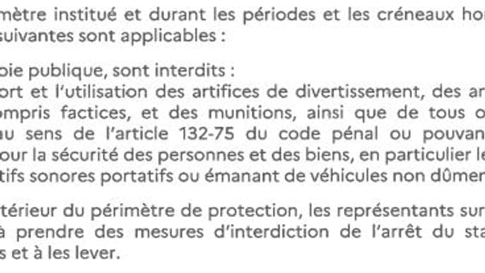 L'arrêté de la préfecture de l'Hérault interdisant l'usage de "dispositifs sonores portatifs" L'arrêté de la préfecture de l'Hérault interdisant l'usage de "dispositifs sonores portatifs"