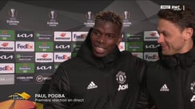 Pogba et Matic au micro de RMC Sport