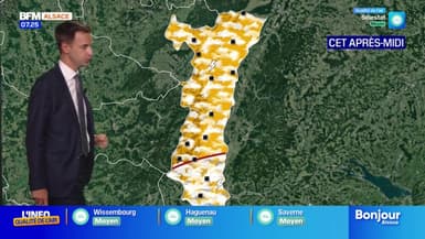 Météo Alsace: de belles éclaircies avant l'arrivée d'orages, jusqu'à 27°C à Strasbourg et Colmar