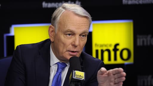 Le Premier ministre Jean-Marc Ayrault, ce jeudi 20 février dans le studio de France Info.