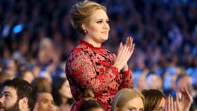Adele lors des 55te Grammy Awards, à Los Angeles