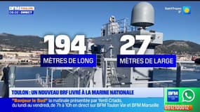 Toulon : Un nouveau BRF livré à la Marine Nationale