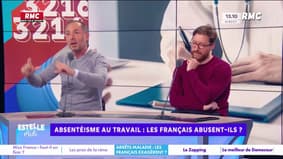 Absentéisme au travail : "On n'accepte de moins en moins la moindre pénibilité", relève Jean-Philippe Doux