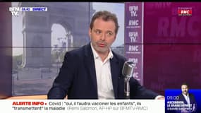 Vaccination des 12-17 ans: Rémi Salomon ne voit "pas de différence avec les adultes". "Ils peuvent avoir un petit peu plus de fièvre, mais ce n'est pas grave"