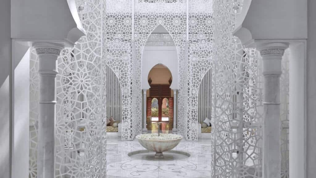 Le Royal Mansour à Marrakech au Maroc. Le Royal Mansour à Marrakech au Maroc.