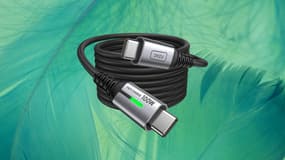 Ce câble USB C vous aidera à charger vos appareils pour un prix mini, merci Amazon 