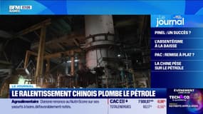 Le ralentissement chinois plombe le pétrole