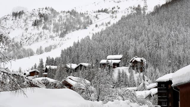 La station de Val d'Isère.
