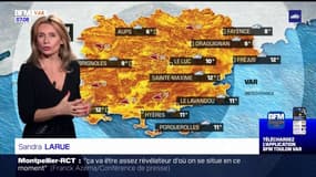 Météo Var: Un temps maussade avec quelques précipitations attendues sur la côte, jusqu'à 12 degrés à Toulon
