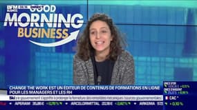 La  pépite : Change the Work est un éditeur de contenus de formations en ligne pour les managers et les RH, par Lorraine Goumot - 19/01