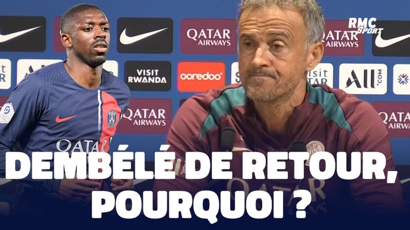 PSG : La réponse sèche de Luis Enrique sur le retour de Dembélé dans le groupe