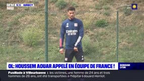 OL : Houssem Aouar appelé en équipe de France