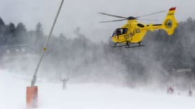 Hélicoptère de secours (illustration)