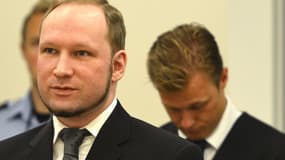 Anders Breivik, lors de son procès.