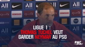 Ligue 1 : Thomas Tuchel réitère son envie de garder Neymar