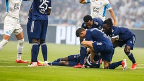 Samuel Kalu qui s'est effondré sur le terrain d'OM-Bordeaux