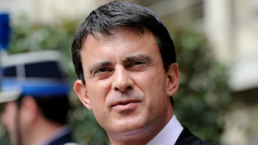 Le ministre de l'Intérieur Manuel Valls