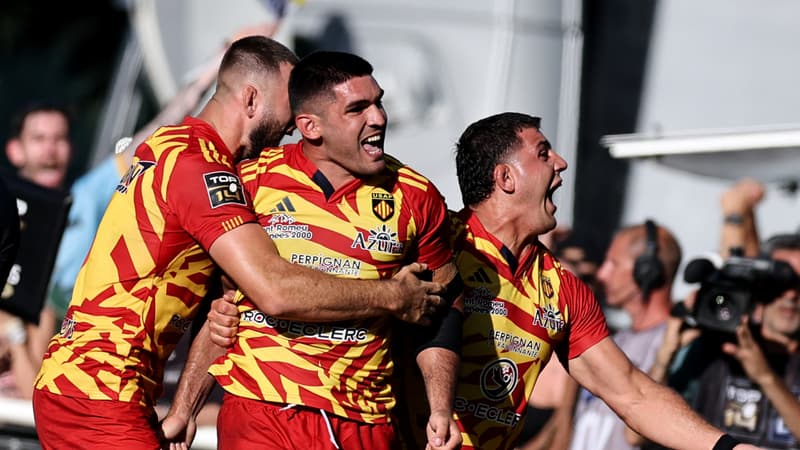 Perpignan se maintient en Top 14 après sa victoire face à Provence Rugby
