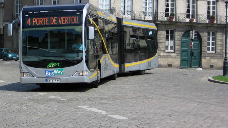 Ce lundi matin, peu de bus circulent dans l'agglomération nantaise, à la suite de l'agression d'un conducteur de tram durant le week-end. (Photo d'illustration)