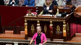 Déclaration de politique générale d'Elisabeth Borne à l'Assemblée nationale à Paris le 6 juillet 2022