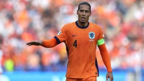Virgil Van Dijk avec la sélection néerlandaise