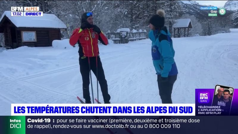 Alpes-du-Sud: des températures glaciales ce lundi