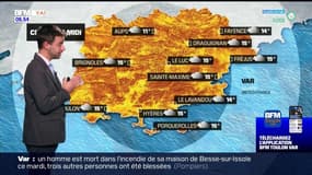 Météo Var: une journée sous les nuages du matin jusqu'au soir, 15°C à Toulon et Draguignan