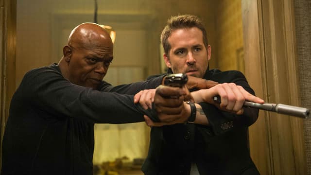 Samuel L. Jackson et Ryan Reynolds dans "Hitman & Bodyguard", en salles le 23 août 2017
