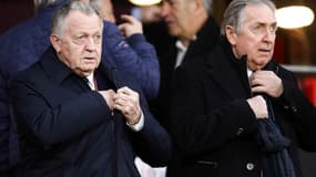 Jean-Michel Aulas et Gérard Houllier