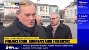 Inondations en Bretagne: "Nous sommes à la porte du pic" annonce le préfet de l'Ille-et-Vilaine