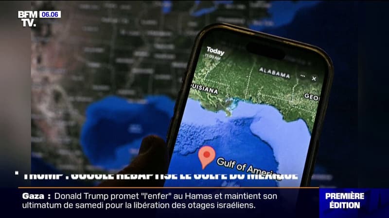 Donald Trump fait rebaptiser le Golfe du Mexique sur Google Maps