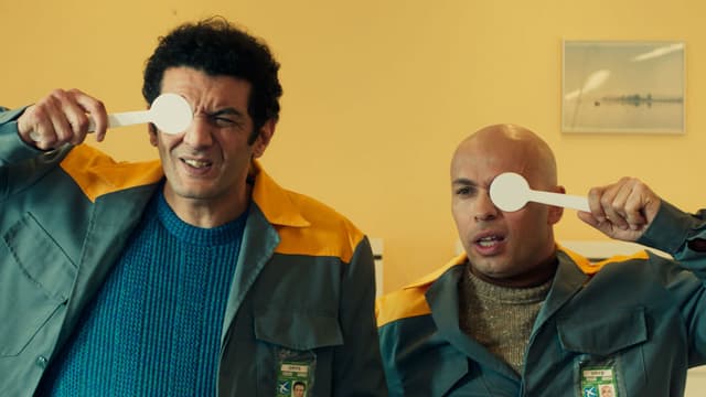Eric Judor et Ramzy Bedia dans "La Tour 2 Contrôle Infernale"