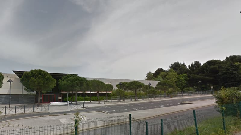 L'entrée du collège Marcel-Pagnol à Montpellier