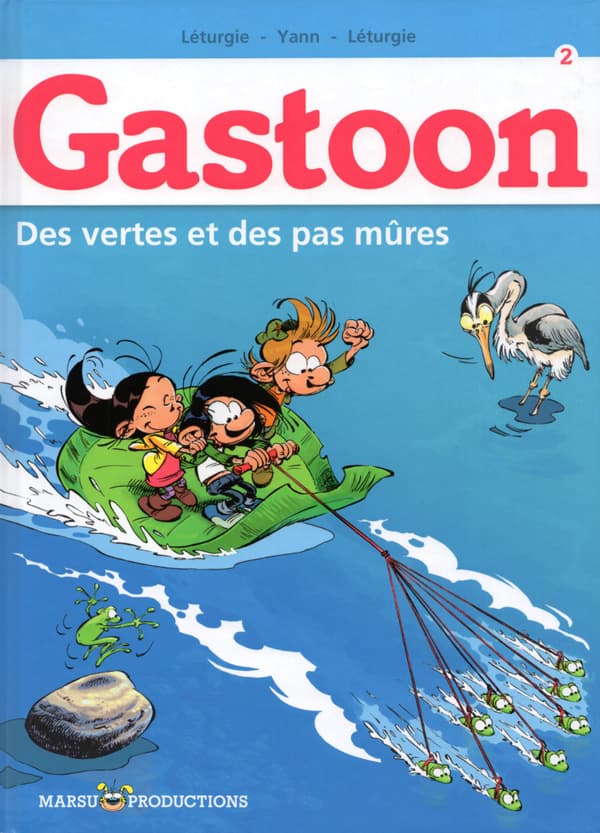 La couverture du tome 2 de "Gastoon"