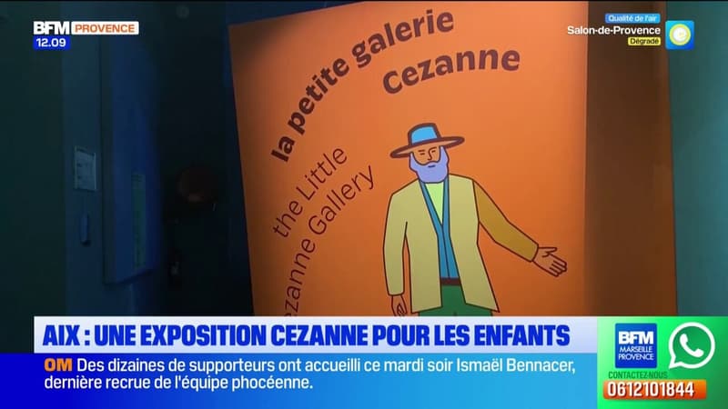 Aix-en-Provence: la ville propose un espace aux enfants pour découvrir l'art de Paul Cézanne