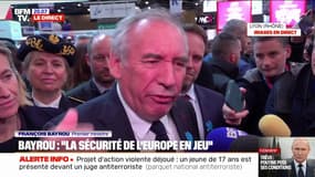 François Bayrou: "Je voudrais qu'il y ait des ouvertures, mais je sais quelle est la responsabilité de Vladimir Poutine" 