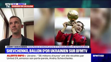 Andriy Shevchenko, Ballon d'Or 2004: Kylian Mbappé "est un des plus grands talents de nos jours"