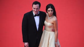 Quentin Tarantino et sa femme Daniella Pick à Cannes en mai 2019