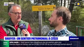 Hautes-Alpes: un sentier patrimonial à Céüze