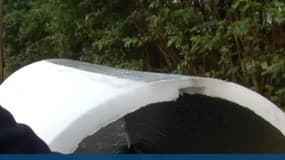 Il crée un igloo qui permet aux sans-abris de s’isoler du froid