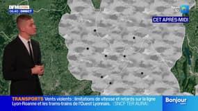 Météo Rhône: journée grise avec de faibles précipitations