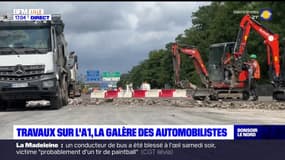 A1: les temps de trajets décuplés en raison des travaux