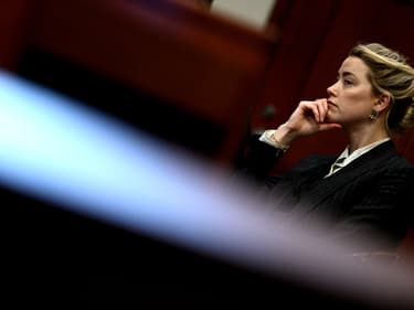 Amber Heard, le 17 mai 2022 au tribunal de Fairfax