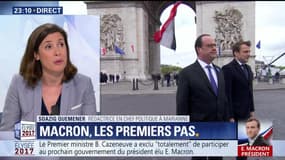 François Hollande et Emmanuel Macron côte à côte aux cérémonies du 8 mai (2/2)
